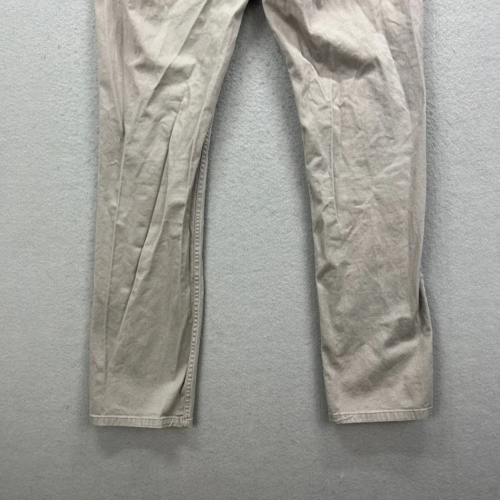 Hawker Rye Chino Pants Mens 34x32 Beige Khaki Slim Stretch Casual Preppy Office